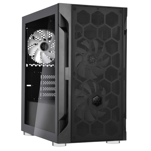 Silverstone FARA H1M PRO Micro Tower Schwarz