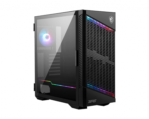 MSI Velox 100P AIRFLOW, Midi Tower, schwarz, Seitenfenster MSI Velox 100P AIRFLOW, Midi Tower, schwarz, Seitenfenster