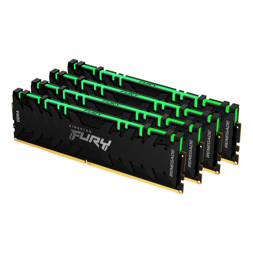 DDR4RAM 4 x 8GB DDR4-3200&comma; Kingston Technology FURY Renegade RGB&comma; DIMM&comma; CL16 Kit