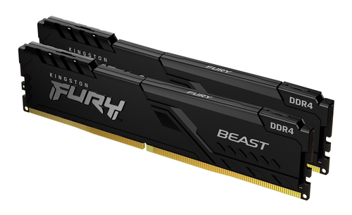 Kingston Technology FURY Beast 32GB 3200MT/s DDR4 CL16 DIMM (2er-Kit) Black