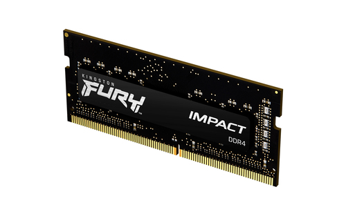 DDR4RAM 8 GB DDR4-3200&comma; Kingston Technology FURY 8GB 3200MT&sol;s DDR4 CL20 SODIMM Impact&comma; SO-DIMM&comma; CL20