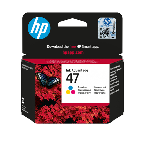 HP 47 Cyan/Magenta/Gelb Original-Druckerpatrone HP 47 Cyan/Magenta/Gelb Original-Druckerpatrone