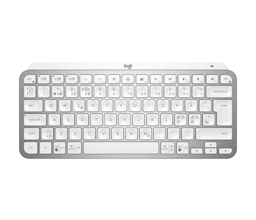 Logitech 920-010493 grau Tastatur, Layout: Nordisch, Scherenschalter Logitech 920-010493 grau Tastatur, Layout: Nordisch, Scherenschalter