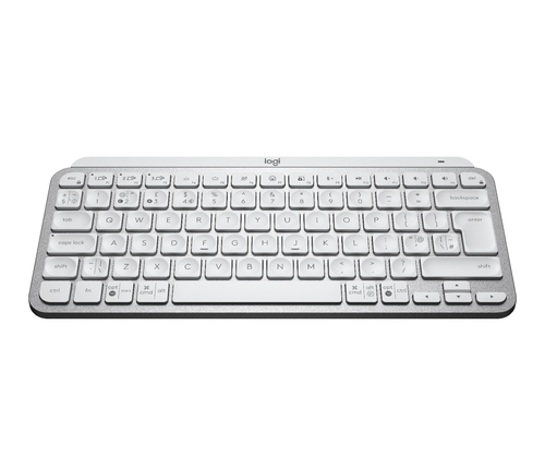 Logitech MX Keys Mini grau Tastatur, Layout: UK Englisch, Scherenschalter Logitech MX Keys Mini grau Tastatur, Layout: UK Englisch, Scherenschalter