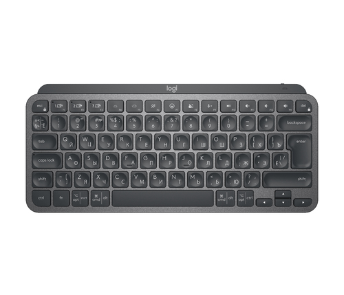 Logitech 920-010501 graphit Tastatur, Layout: Russisch, Scherenschalter Logitech 920-010501 graphit Tastatur, Layout: Russisch, Scherenschalter