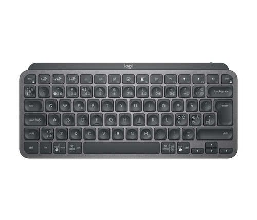 Logitech 920-010492 graphit Tastatur, Layout: Nordisch, Scherenschalter Logitech 920-010492 graphit Tastatur, Layout: Nordisch, Scherenschalter