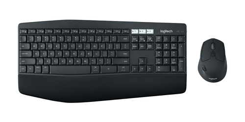 Logitech MK850 Performance Wireless Keyboard and Mouse Combo schwarz, weiß, Layout: Hebräisch Logitech MK850 Performance Wireless Keyboard and Mouse Combo schwarz, weiß, Layout: Hebräisch
