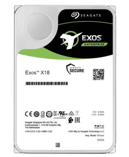 10 TB HDD Seagate Exos X18, SATA 6 Gbit/s 10 TB HDD Seagate Exos X18, SATA 6 Gbit/s