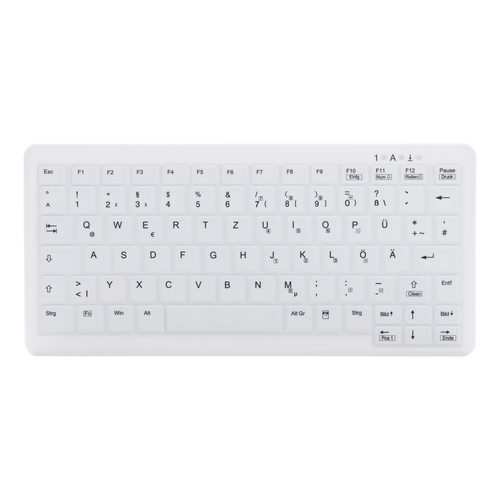 Contour Design AK-C4110 wei&szlig; Tastatur&comma; Layout&colon; DE&comma; Scherenschalter