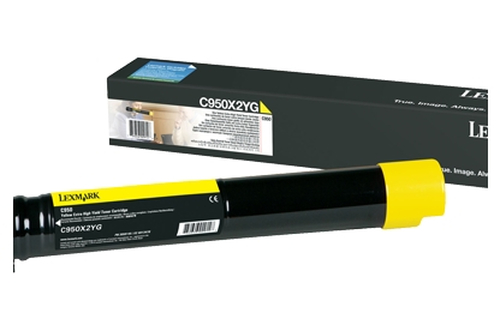 Lexmark C950X2YG&comma; original&comma; gelb&comma; Toner