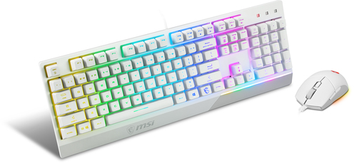 MSI S11-04DE305-CLA wei&szlig; Tastatur&comma; Layout&colon; DE&comma; mechanisch&comma; RGB