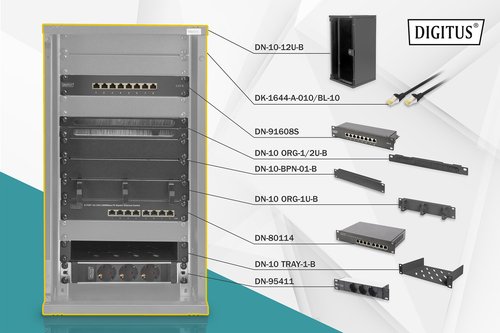 Digitus DN-10-SET-3-B