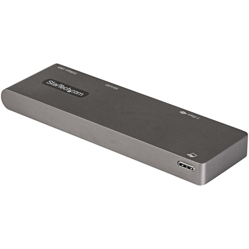 StarTech.com DKT30CMHSDPD, USB 3.2 Gen 1 (3.1 Gen 1) Type-C, schwarz, grau, USB Power Delivery StarTech.com DKT30CMHSDPD, USB 3.2 Gen 1 (3.1 Gen 1) Type-C, schwarz, grau, USB Power Delivery
