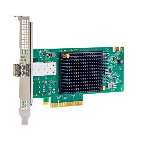 Broadcom LPe36000-M64 FC Host Bus Adapter, Faser, 28900 Mbit/s, grün Broadcom LPe36000-M64 FC Host Bus Adapter, Faser, 28900 Mbit/s, grün