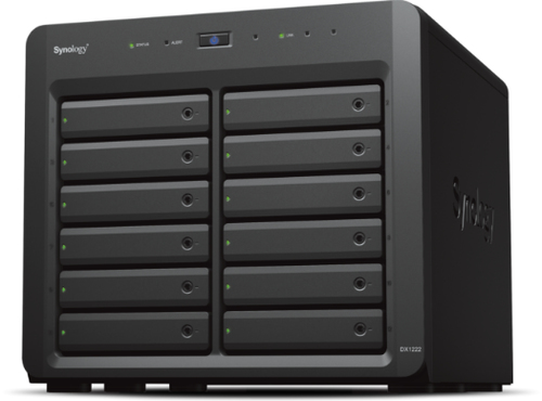 Synology DX1222, schwarz, HDD / SSD-Gehäuse Synology DX1222, schwarz, HDD / SSD-Gehäuse
