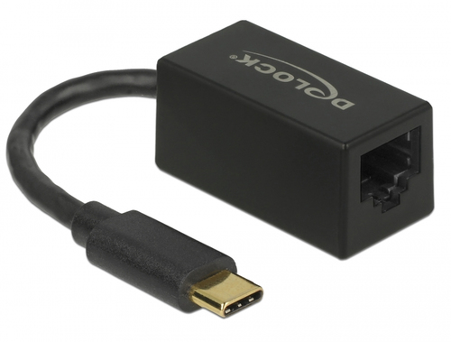 DeLOCK 66043&comma; USB 3&period;2 Gen 1 &lpar;3&period;1 Gen 1&rpar; Type-C&comma; schwarz