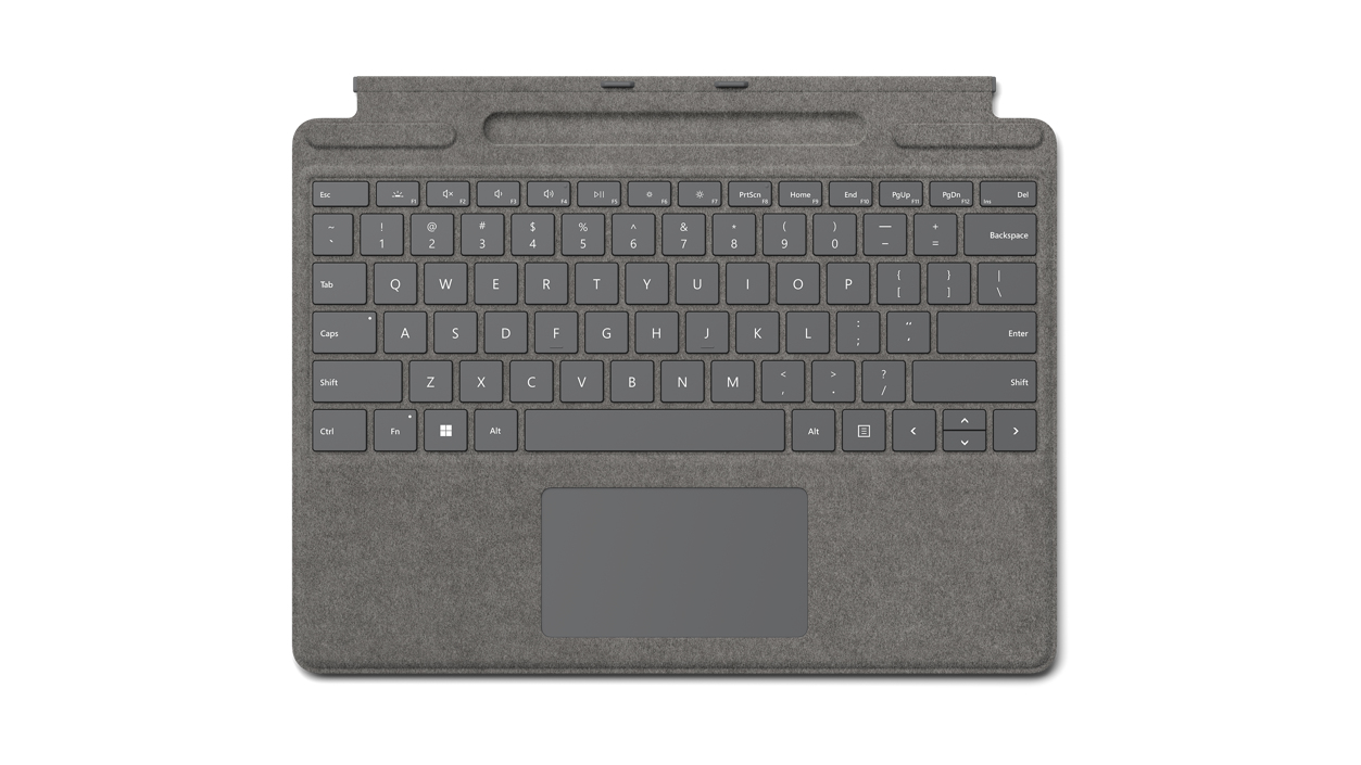 Microsoft Surface Pro Signature Keyboard Platin, UK, Business