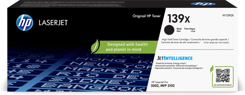 HP 139X High Yield Black Original LaserJet Toner Cartridge, original, schwarz HP 139X High Yield Black Original LaserJet Toner Cartridge, original, schwarz