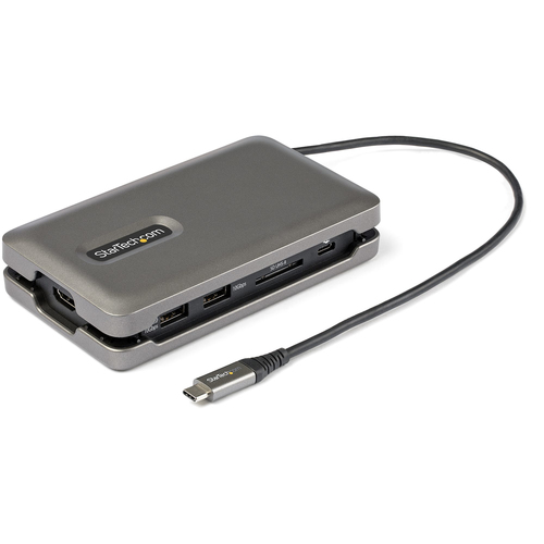 StarTech.com DKT31CSDHPD3, USB 3.2 Gen 2 (3.1 Gen 2) Type-C, grau, USB Power Delivery, Kunststoff Gehäuse StarTech.com DKT31CSDHPD3, USB 3.2 Gen 2 (3.1 Gen 2) Type-C, grau, USB Power Delivery, Kunststoff Gehäuse
