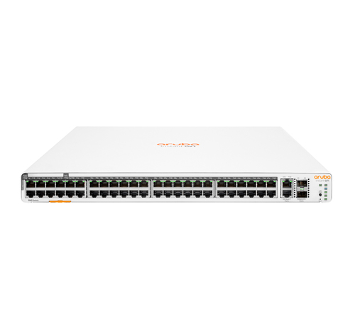 HPE Aruba Instant On 1960 48G 40p Class4 8p Class6 PoE 2XGT 2SFP+ 600W L2+ Managed Switch, 48x RJ-45, Backplane: 176 Gbit/s, PoE HPE Aruba Instant On 1960 48G 40p Class4 8p Class6 PoE 2XGT 2SFP+ 600W L2+ Managed Switch, 48x RJ-45, Backplane: 176 Gbit/s, PoE