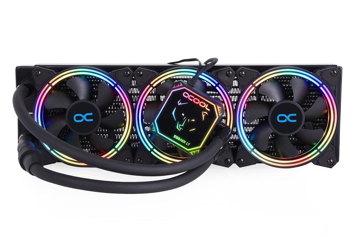 Alphacool Eisbaer LT360 Aurora Digital RGB Komplett-Wasserk&uuml;hlung&comma; 3x 120mm&comma; 800-2000rpm&comma; 104&period;49m&sup3;&sol;h