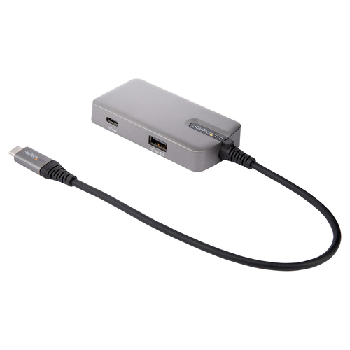 StarTech.com DKT31CHPD3, USB 3.2 Gen 2 (3.1 Gen 2) Type-C, grau, USB Power Delivery StarTech.com DKT31CHPD3, USB 3.2 Gen 2 (3.1 Gen 2) Type-C, grau, USB Power Delivery