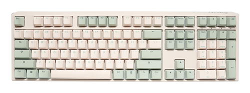 Ducky One 3 Matcha beige&comma; olive Tastatur&comma; Layout&colon; DE&comma; mechanisch