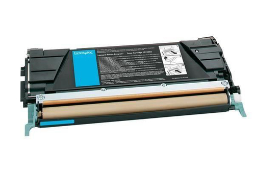 Lexmark C524H3CG, original, cyan Lexmark C524H3CG, original, cyan