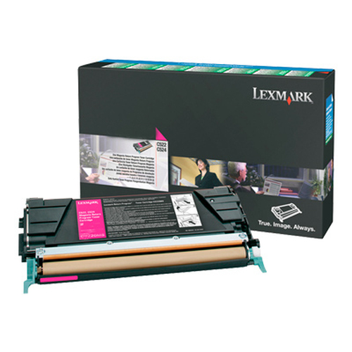 Lexmark C524H3MG, original, magenta Lexmark C524H3MG, original, magenta