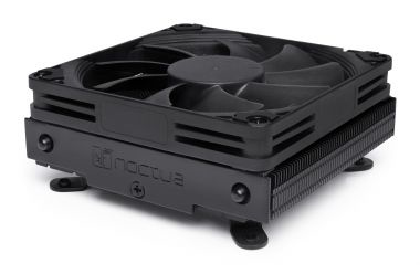 Noctua NH-L9i-17xx chromax.black, schwarz, CPU-Kühler, 37x95x95mm, 600-2500rpm, 57,5 m³/h, 23,6 dB Noctua NH-L9i-17xx chromax.black, schwarz, CPU-Kühler, 37x95x95mm, 600-2500rpm, 57,5 m³/h, 23,6 dB