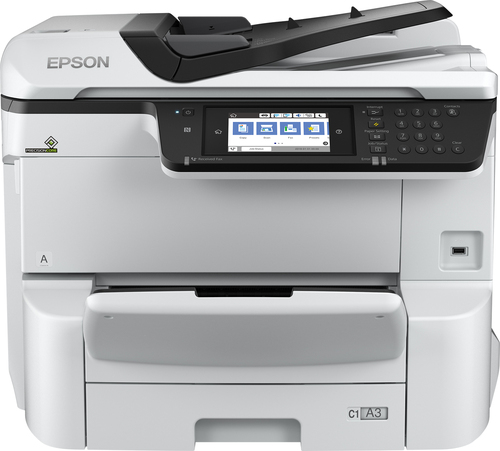 Epson WF-C8690DWF&comma; Tintenstrahl&comma; bis A3&comma; 4800 x 1200 DPI&comma; 35 Seiten pro Minute&comma; WLAN&comma; schwarz&comma; grau