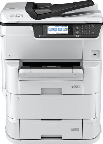 Epson WF-C878RD3TWFC&comma; Tintenstrahl&comma; bis A3&comma; 4800 x 1200 DPI&comma; WLAN&comma; schwarz&comma; wei&szlig;