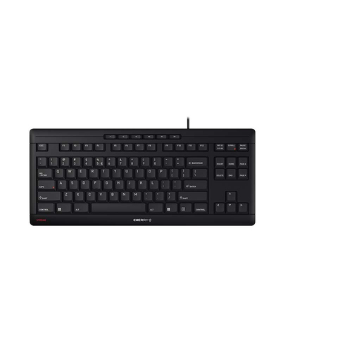 CHERRY STREAM KEYBOARD TKL schwarz&comma; Layout&colon; Englisch&comma; Cherry SX