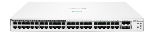HPE Networking Instant On Switch 48p Gigabit CL4 PoE 4p SFP 370W 1830 L2 Managed Switch&comma; 48x RJ-45&comma; Backplane&colon; 104 Gbit&sol;s&comma; PoE