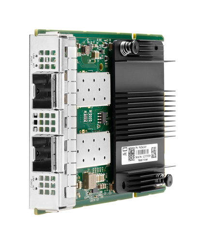 HPE Mellanox MCX631432AS-ADAI Ethernet 10/25Gb 2-port SFP28 OCP3 Adapter for, Ethernet / Fiber, 25 Mbit/s HPE Mellanox MCX631432AS-ADAI Ethernet 10/25Gb 2-port SFP28 OCP3 Adapter for, Ethernet / Fiber, 25 Mbit/s