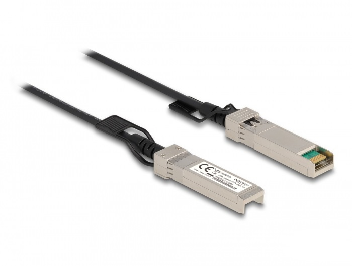 1m Delock Kabel Twinax SFP+ Stecker zu SFP+ 1m Delock Kabel Twinax SFP+ Stecker zu SFP+