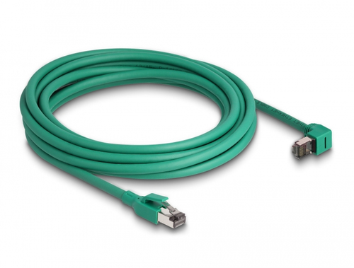 5m Patchkabel Cat6, SF/UTP, grün, DeLOCK 5m Patchkabel Cat6, SF/UTP, grün, DeLOCK