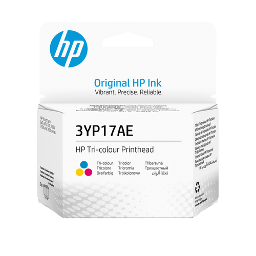 HP Tri-color Printhead for Inktank Series Printers, original, cyan, magenta, gelb HP Tri-color Printhead for Inktank Series Printers, original, cyan, magenta, gelb