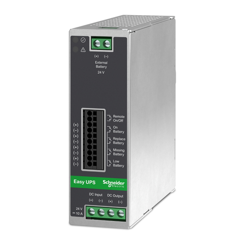 APC Din Rail Mount Switch Power Supply Battery Back Up 24V DC 10A 0,24 kVA, 240 W, USV APC Din Rail Mount Switch Power Supply Battery Back Up 24V DC 10A 0,24 kVA, 240 W, USV