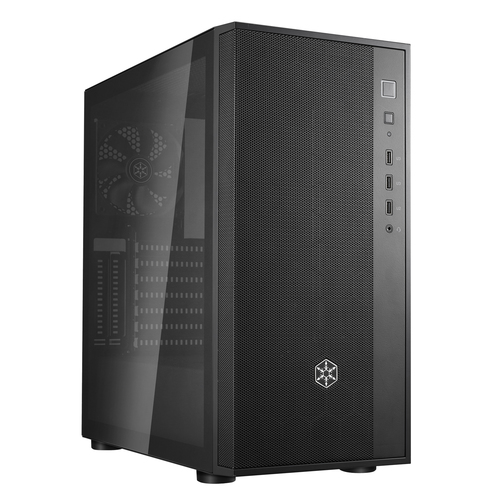 Silverstone FARA R1 Midi Tower Schwarz