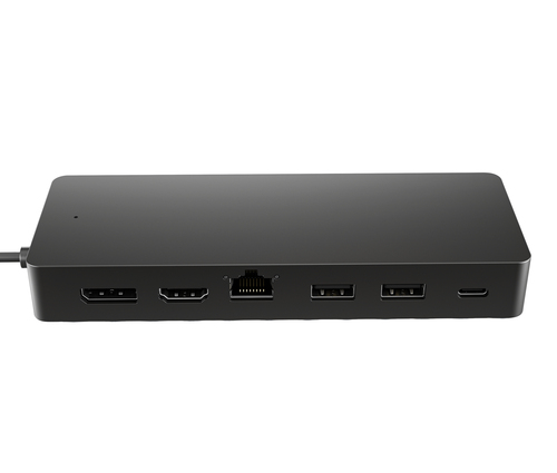 HP Universal USB-C Multiport Hub, USB 3.2 Gen 2 (3.1 Gen 2) Type-C, schwarz HP Universal USB-C Multiport Hub, USB 3.2 Gen 2 (3.1 Gen 2) Type-C, schwarz