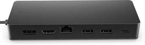 HP Universal USB-C Multiport Hub, USB 3.2 Gen 1 (3.1 Gen 1) Type-C, schwarz, USB Power Delivery HP Universal USB-C Multiport Hub, USB 3.2 Gen 1 (3.1 Gen 1) Type-C, schwarz, USB Power Delivery