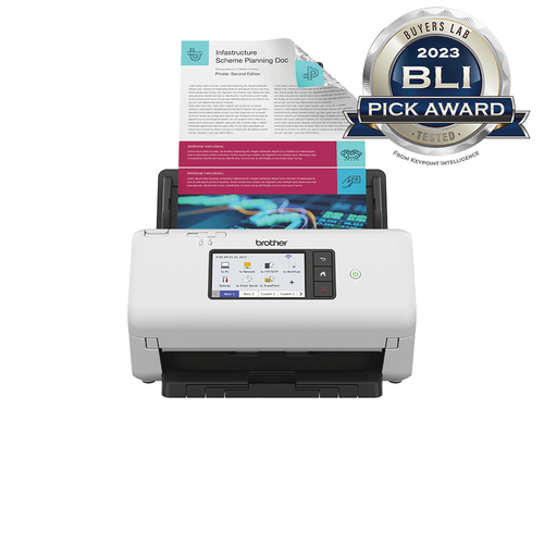 Brother ADS-4700W Scanner ADF + Bogenscanner