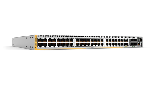 Allied Telesis x950-52XTQm L3+ Managed Switch, 48x RJ-45, Backplane: 1920 Gbit/s Allied Telesis x950-52XTQm L3+ Managed Switch, 48x RJ-45, Backplane: 1920 Gbit/s