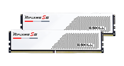 DDR5RAM 2 x 16GB DDR5-4800&comma; G&period;Skill Ripjaws S5 &sol; F5-6000J3040F16GX2-RS5W&comma; DIMM&comma; CL40 Kit