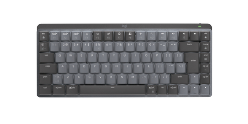 Logitech MX Mechanical Mini graphit Tastatur, Layout: US International, Logitech Tactile, beleuchtet Logitech MX Mechanical Mini graphit Tastatur, Layout: US International, Logitech Tactile, beleuchtet