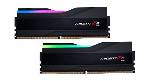 DDR5RAM 2 x 32GB, G.Skill Trident Z RGB F5-6000J3040G32GX2-TZ5RK, DIMM, CL30 Kit DDR5RAM 2 x 32GB, G.Skill Trident Z RGB F5-6000J3040G32GX2-TZ5RK, DIMM, CL30 Kit