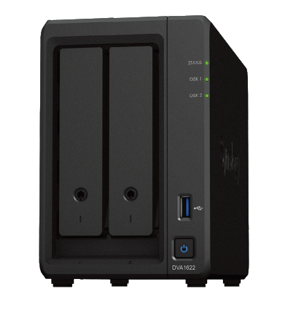 Synology DVA1622 Netzwerk-Überwachungsserver Tower Gigabit Ethernet Synology DVA1622 Netzwerk-Überwachungsserver Tower Gigabit Ethernet