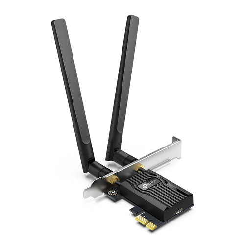 TP-Link Archer TX55E&comma; WLAN &sol; Bluetooth&comma; Wi-Fi 6 &lpar;802&period;11ax&rpar;&comma; 2402 Mbit&sol;s&comma; schwarz