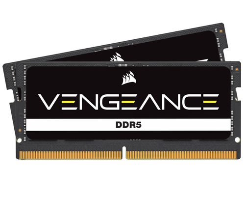 DDR5RAM 2 x 8GB&comma; Corsair Vengeance CMSX16GX5M2A4800C40&comma; SO-DIMM&comma; ECC&comma; CL40 Kit